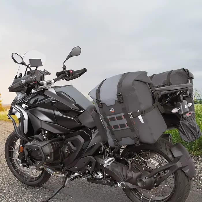Sacs de sacoche de moto avec porte-bouteilles