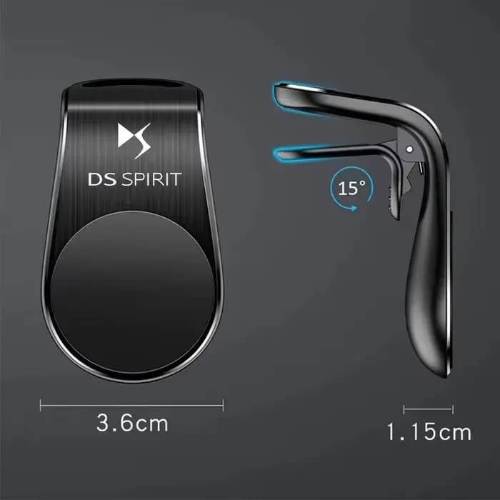 Support magnétique pour téléphone de voiture, accessoires en métal pour DS DS4S DS5 5LS DS3 DS4 DS6 DS7 DS9 WILD RUBIS SPIRIT E-Tense, intérieur de voiture