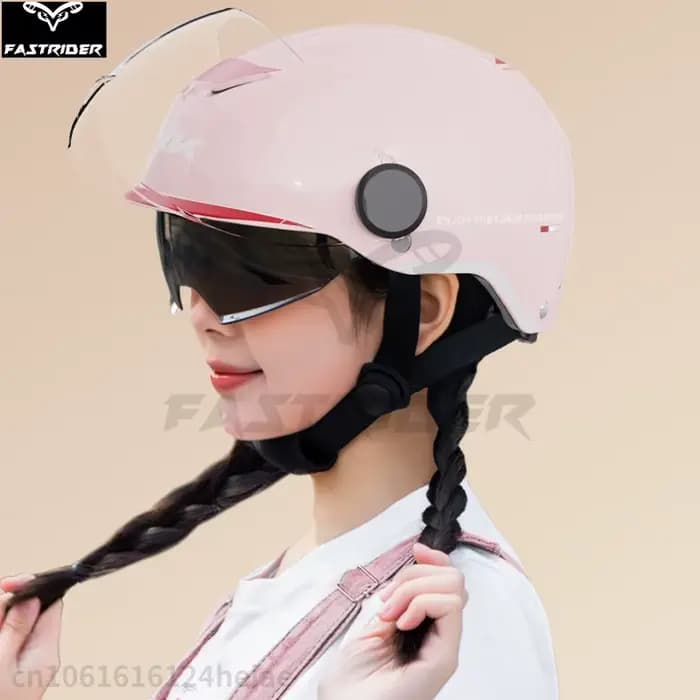 Casque de moto électrique pour homme et femme