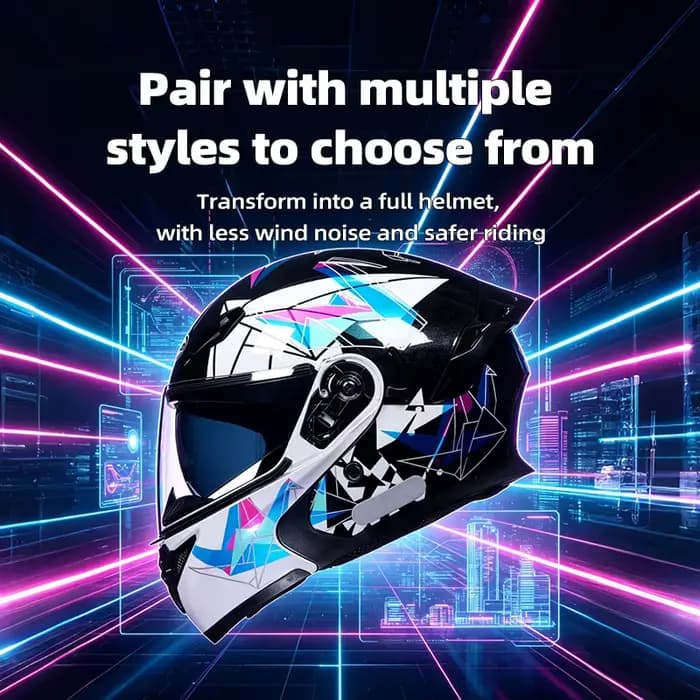 Casque de moto électrique allemand 506 Zidan avec design unisexe