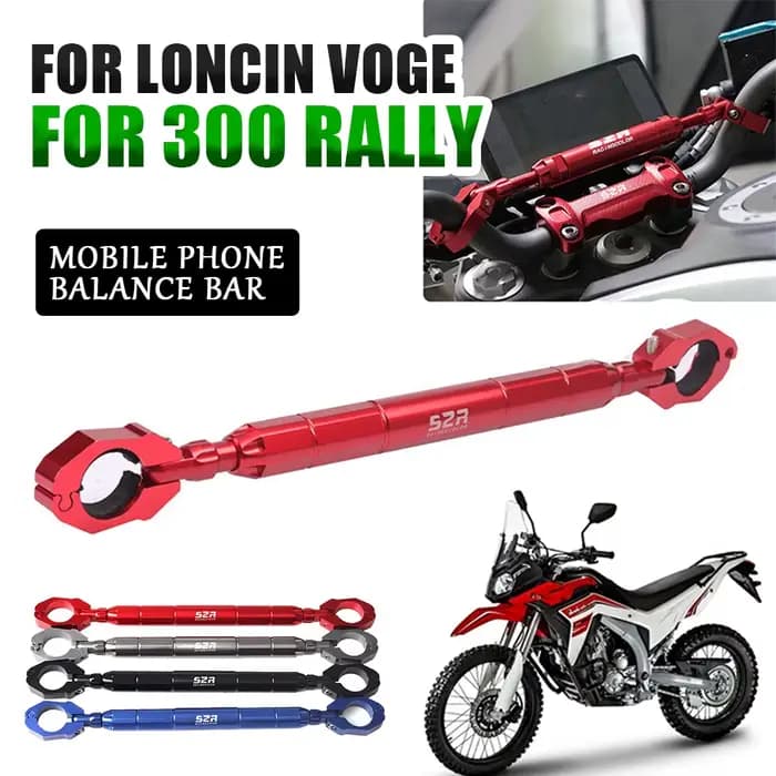 Leviers de barre transversale de guidon d'équilibre de moto