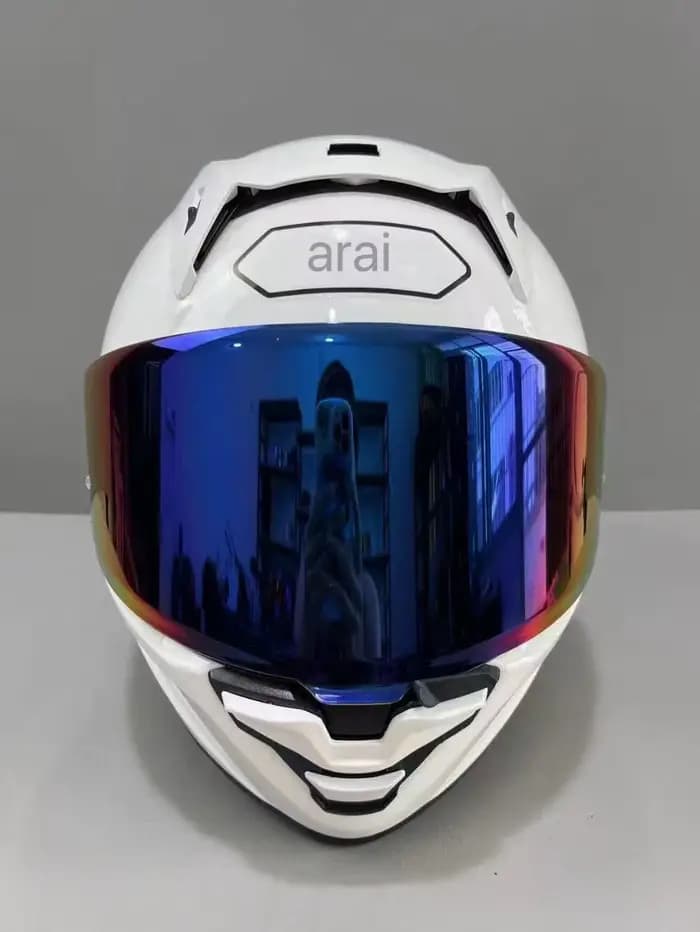 Casque De moto intégral X-15 x-fifteen X-SPR Pro blanc brillant équitation Motocross course