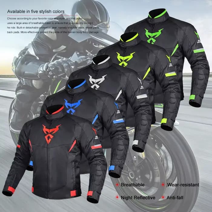 Veste de cyclisme de Moto d'été pour hommes et femmes