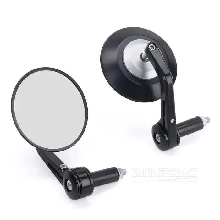 Accessoires de moto vélo Tram véhicule tout-Terrain universel extrémité de guidon rétroviseurs 95MM rétroviseur latéral en verre