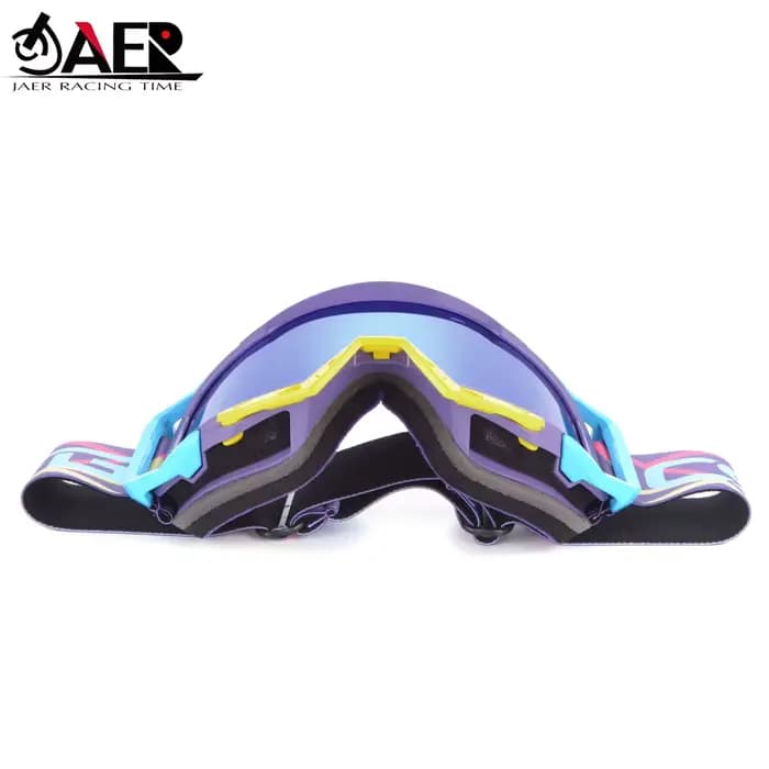 Lunettes de motocross de marque pour casque de moto