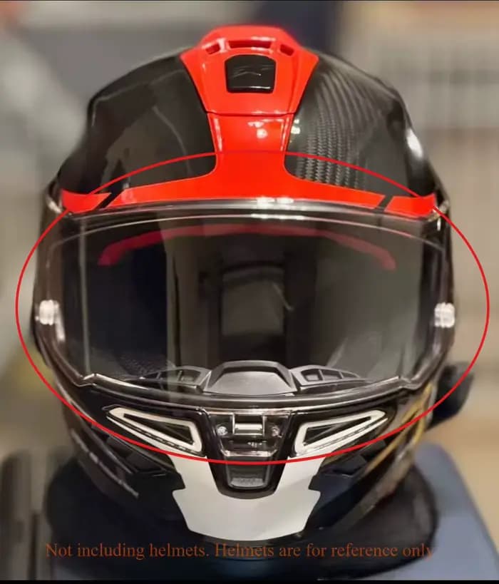 Visière de casque R10 pour casque de moto Alpinestars Supertech R10