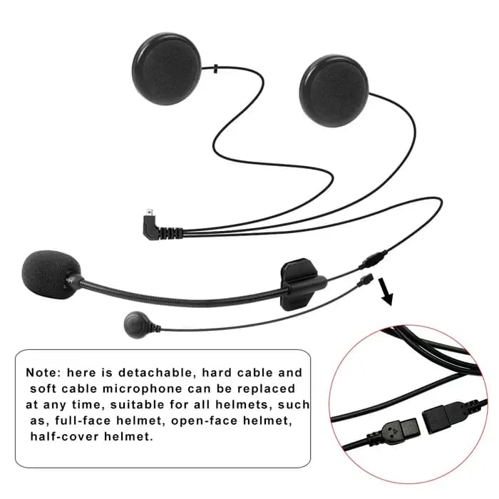 Freedconn-Accessoires de casque de moto