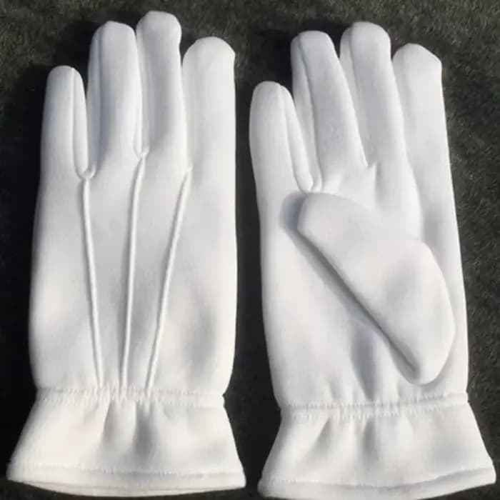 Gants chauffants blancs pour hommes