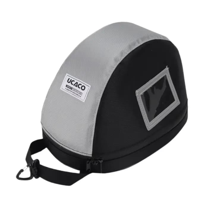 Sac de rangement pour casque avec poignée de transport
