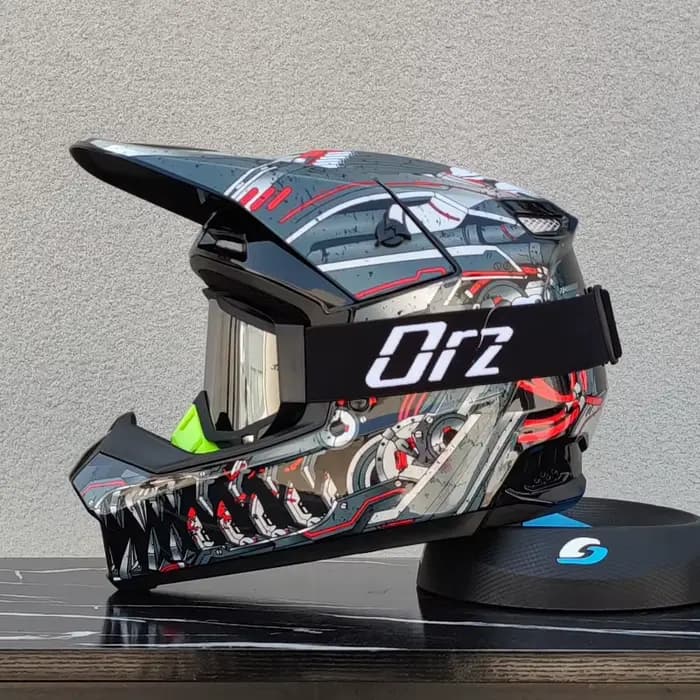 Casque de moto casque tout-terrain vélo descente AM DH casque croisé Capacete Motocross Casco