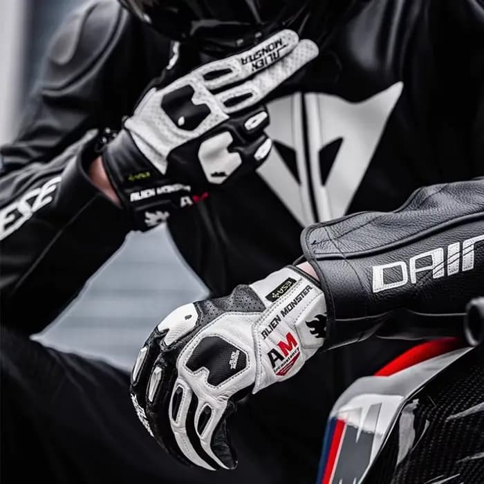 Gants de moto certifiés CE pour l'été