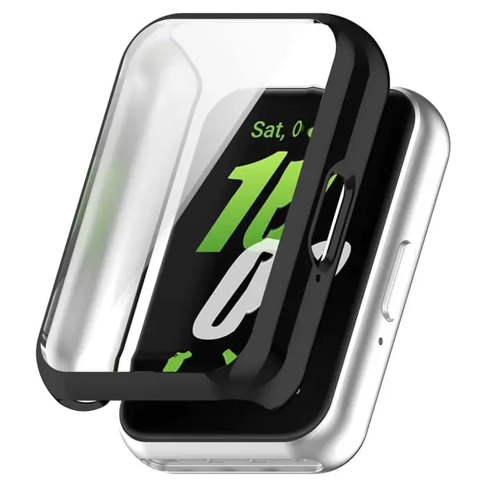 Étui de protection complet pour Samsung Galaxy fit 3 SM-R390, accessoires de remplacement, étuis à cadre, protection d'écran en TPU 360