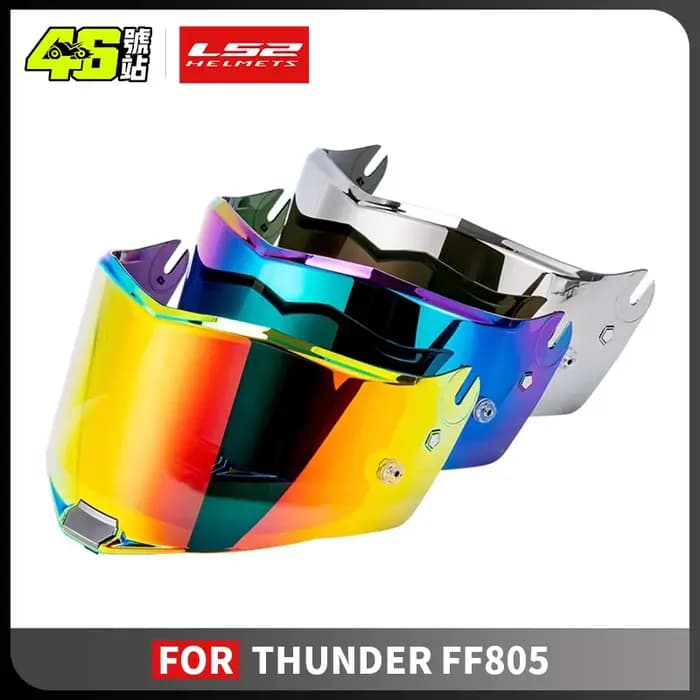 Visière de casque de moto avec lentille dorée transparente