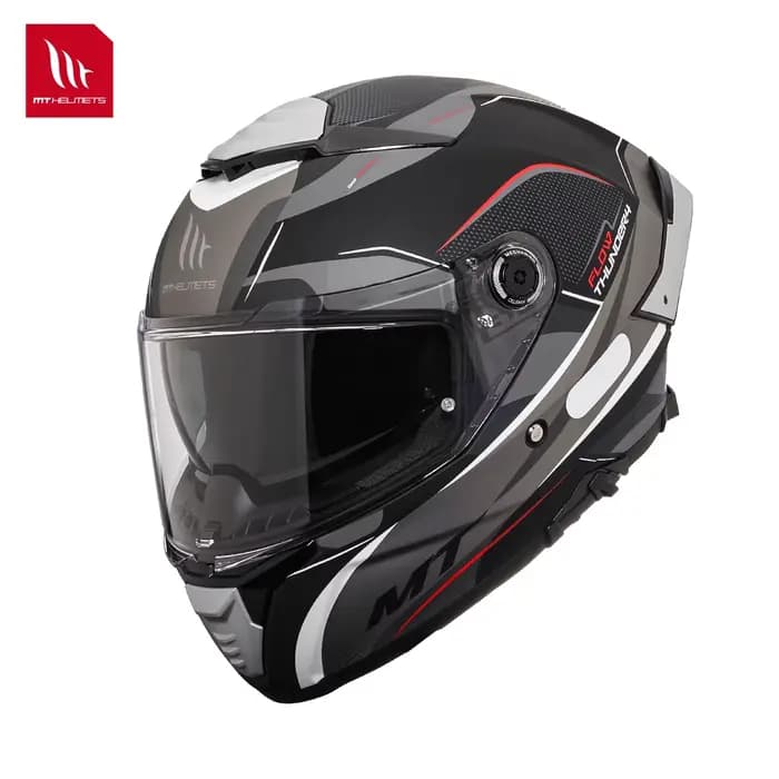 Casque de motocross Thunder 4 MT casques de moto course intégral Double boucle