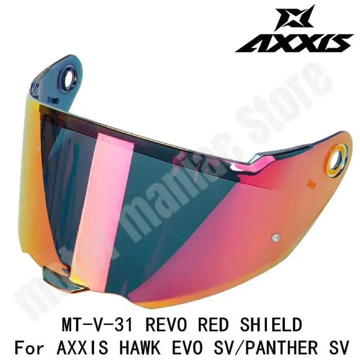 AXXIS Casque Bouclier MT-V-31 Lentille Adaptation