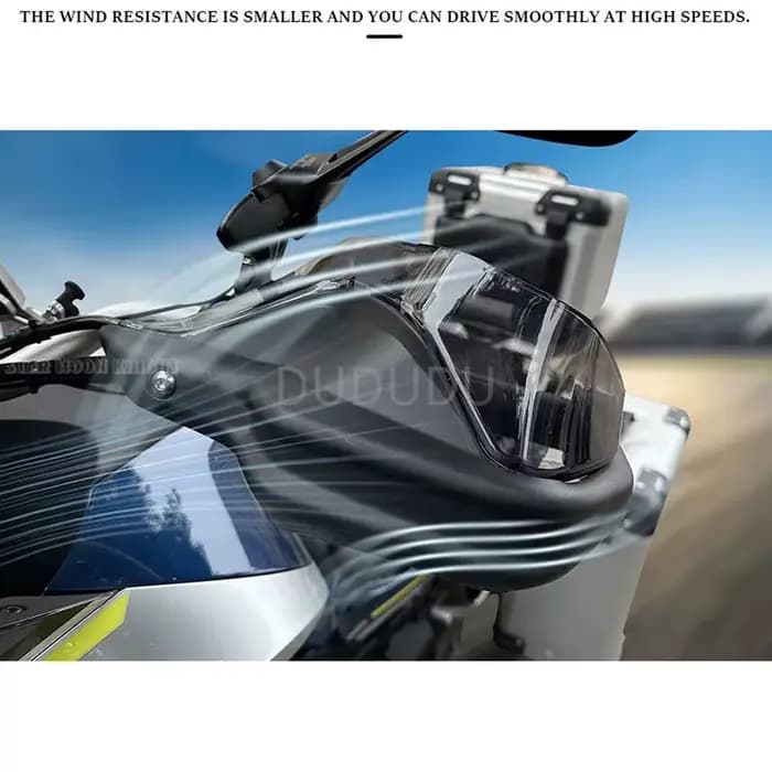 Protège-mains de moto avec logo