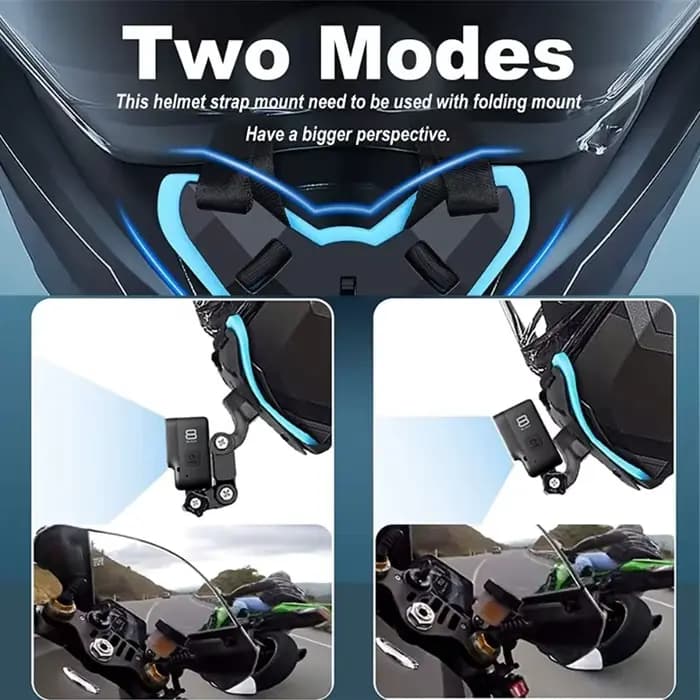 Support de sangle de casque pour Gopro Hero 12 11 10 9 8 7 6 5 4 3
