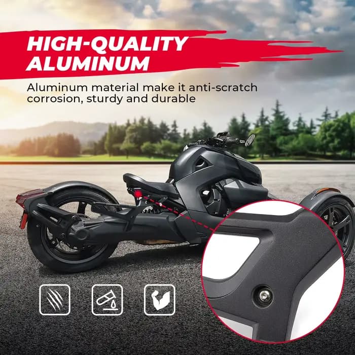 Kit de porte-bagages pour sacoches en aluminium ON-ROAD 219400856 Pour Can-Am Ryker 600 900 Sport