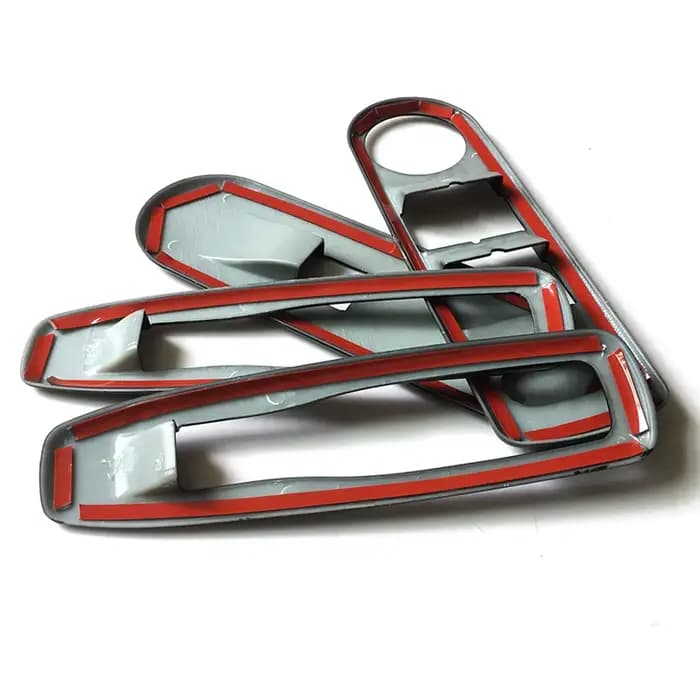 Accessoires de voiture pour Renault Captur 2013 2014 2015 2016 2017, couvercle de commutateur de fenêtre, garniture de panneau de commande, autocollants automobiles, pièces d'ornement