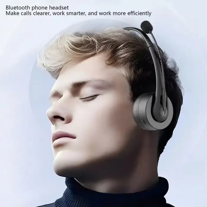 Casque HiFi BT V5.3, casque monté sur la tête avec micro