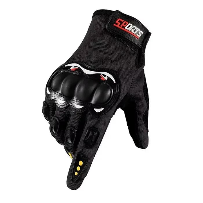 Gants de moto de protection respirants pour hommes