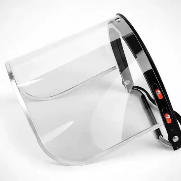 Visière de casque de sécurité anti-éclaboussures