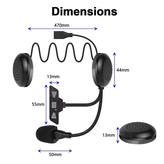 Bluetooth 5.2 casque de Moto