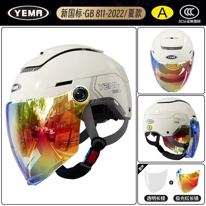 Casque Yema pour moto électrique