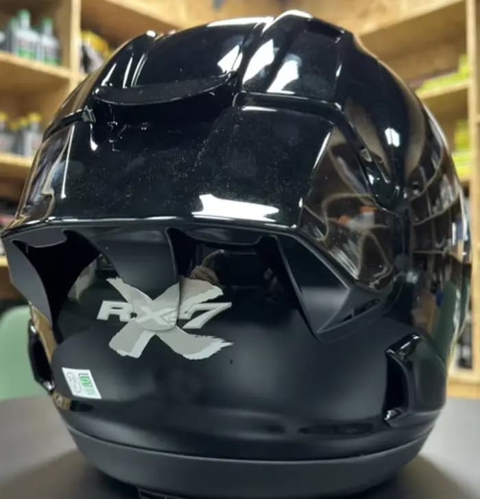 Pour ARAI RX7X RX-7X RR5 RX7V EVO Chaser-X CORSAIR-XMoto garniture arrière casque Spoiler casque Spoiler accessoires