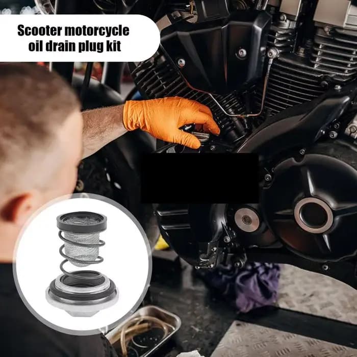 Bouchon de vidange d'huile pour scooter