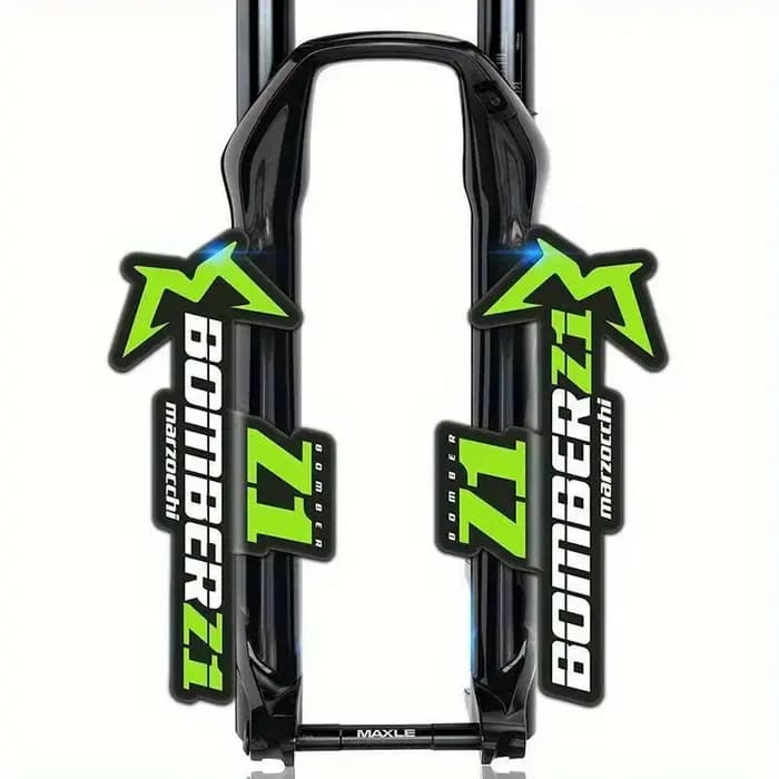 Autocollant plat 2D pour casque de moto