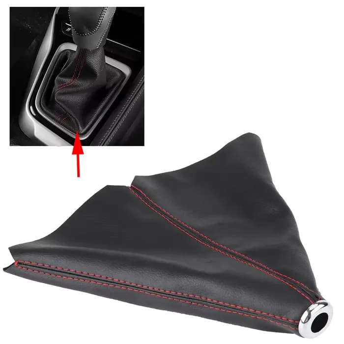 GaClaUniversal-Couvercle de pommeau de vitesse en cuir PU