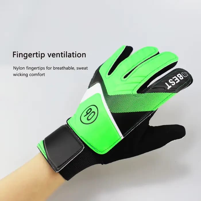 Gants de gardien de but anti-collision pour enfants, latex, PU, protection des mains, football, accessoires de football pour enfants