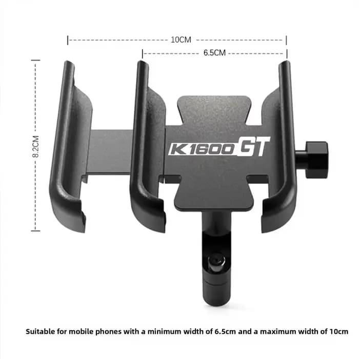 Support de téléphone portable pour guidon de moto