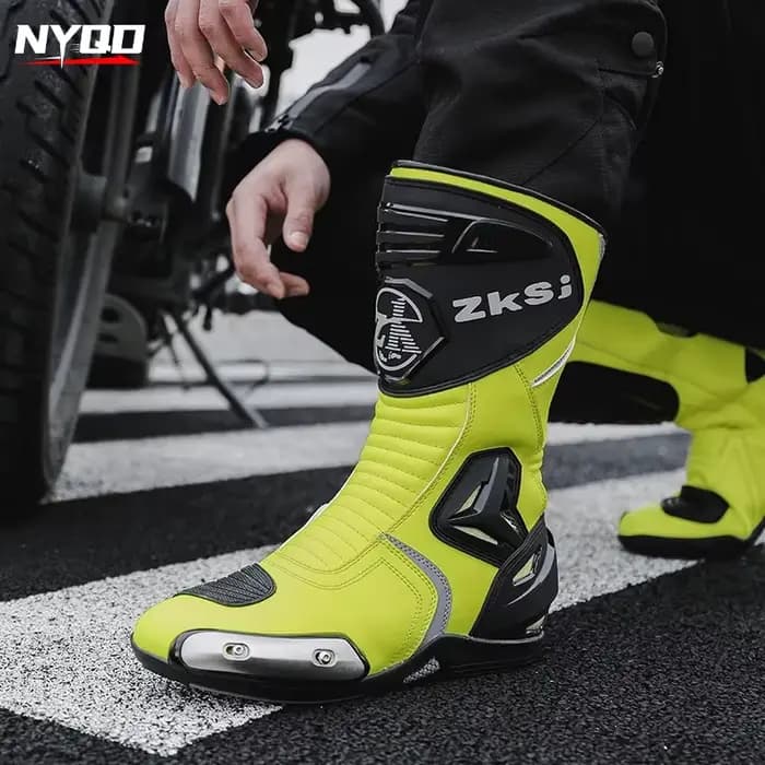 Bottes de Motocross antidérapantes pour hommes