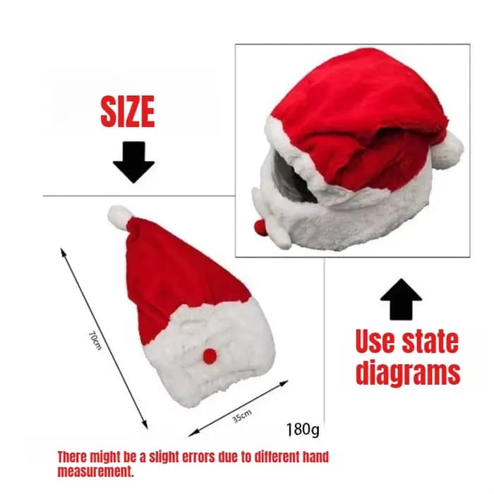 Housse de casque du père noël