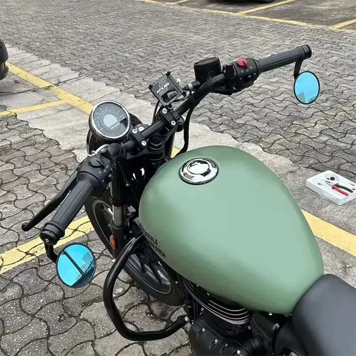 Rétroviseurs universels en aluminium CNC pour moto