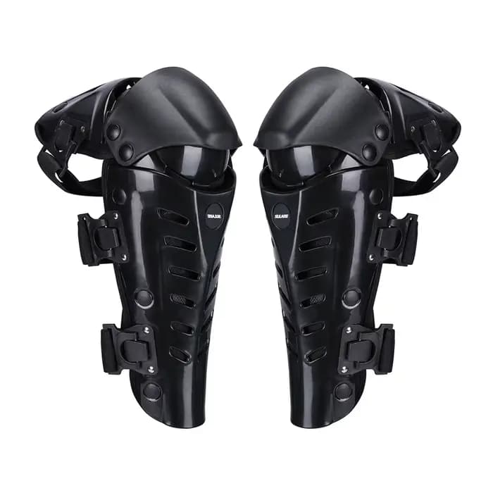 Genouillères de protection pour moto, équipement de protection pour Motocross, équitation, course, Sport de plein air, coussinets de sécurité souples