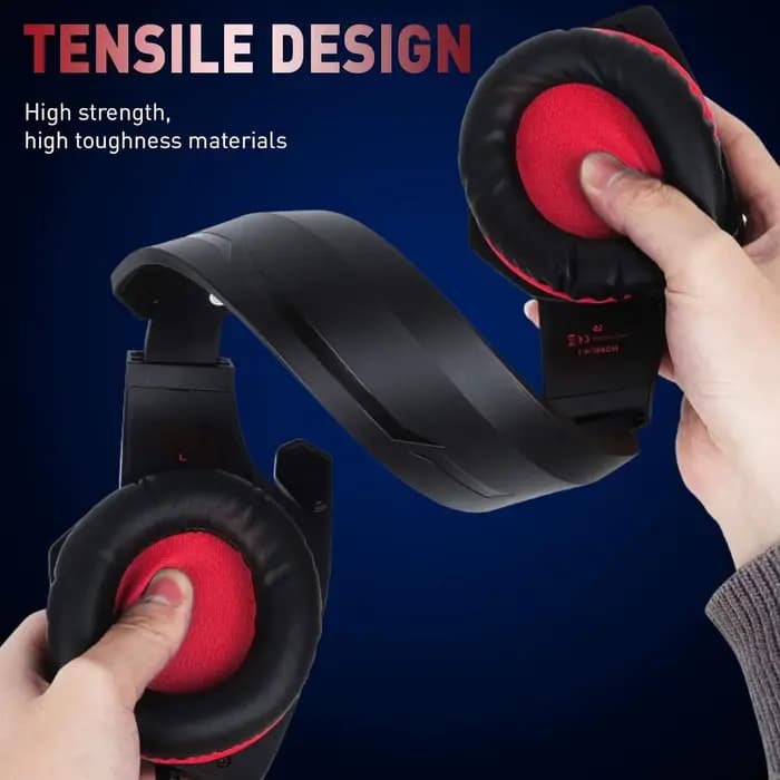 Casque de jeu filaire RGB tendance avec microphone, équipé de puissants haut-parleurs, optimisé pour le gaming, confortable à porter