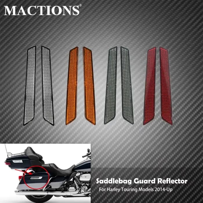 Couvercle réflecteur de protection pour sacoche de moto