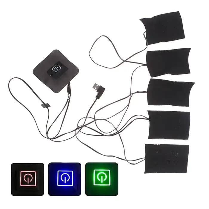 Veste chauffante USB électrique