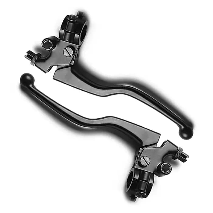 Leviers de frein et d'embrayage pour moto