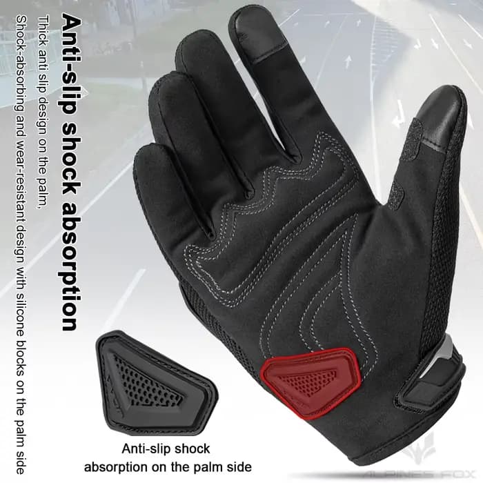 Hommes été nouveau or gants de Moto femmes respirant