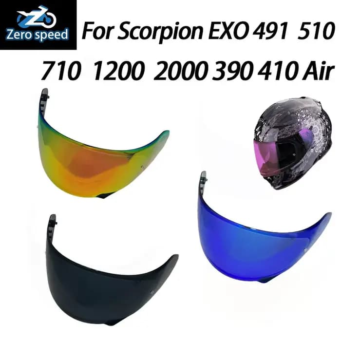 Visière EXO-491 pour casque Scorpion EXO 510 / 710 / 1200 / 2000 390 410