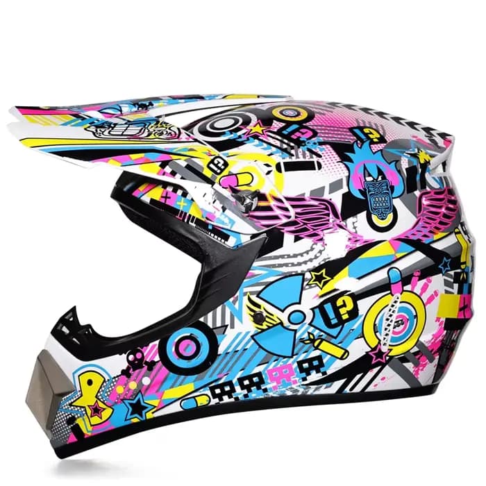 Casque de moto tout-terrain pour moto tout-terrain