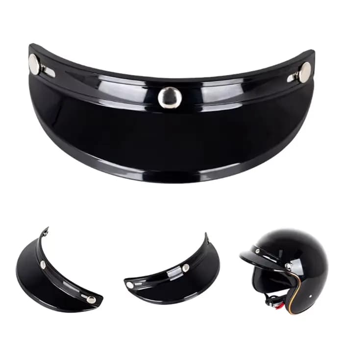 Hurbike-Pare-vent rabattable pour casque