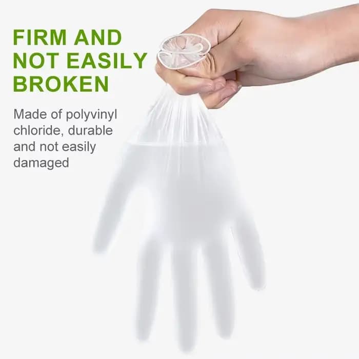 Gants de poulet transparents en TPE sans latex, coordonnants, acide, sécurité au travail, qualité alimentaire, ménage, livres, 100 pièces