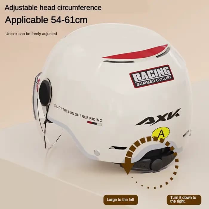 Casque de moto électrique pour homme et femme