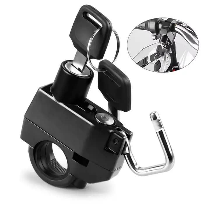 Serrure de casque antivol