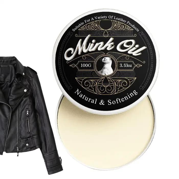 Huile de vison 100g pour bottes en cuir